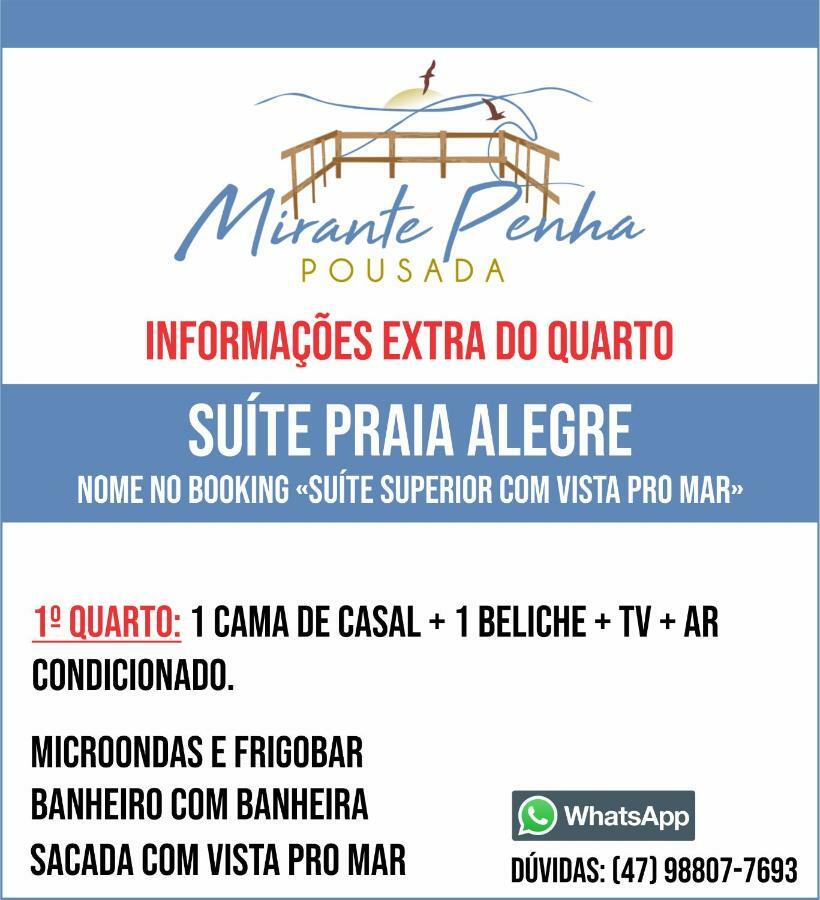 Pousada Mirante Penha Penha  Esterno foto